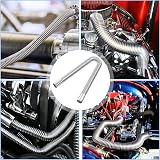 URAQT 25mm Stainless Steel Parking Heater Exhaust Pipe 60cm 300cm 200cm 120cm view 7