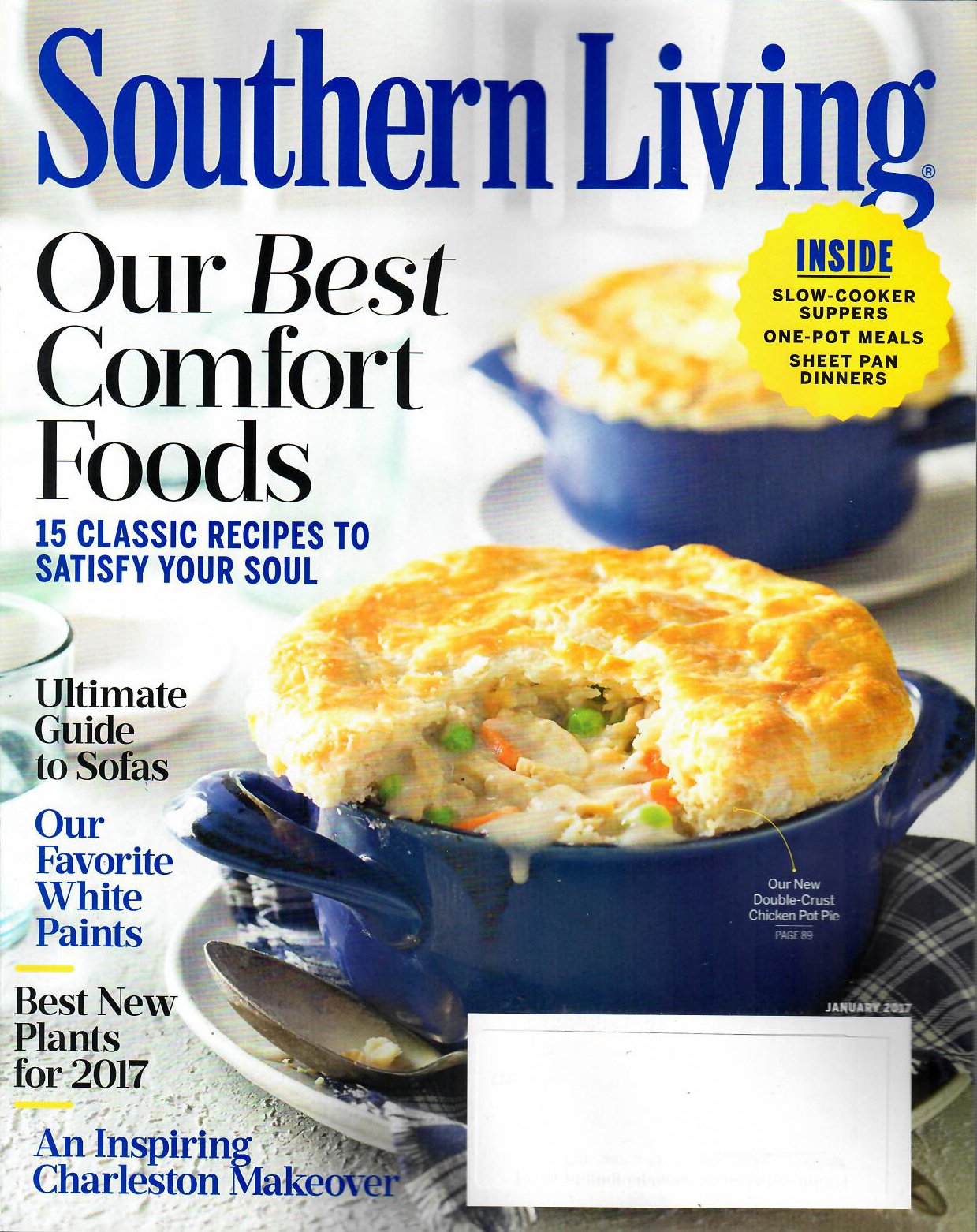 Southern Living Magazine January 2017 Our Best Comfort Foods