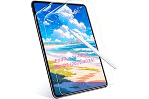 FurttBlem 2 Pack Paperfeel Screen Protector for for iPad Air 11-Inch M3/M2 (2025/2024),Natural Writing as Real Paper,Anti Gla