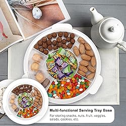 BSTKEY Portable Cake Carrier with Lid and