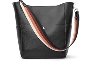 BROMEN Handbags for Women Bucket Bags Vegan Leather Purses and Handbags Crossbody Purse