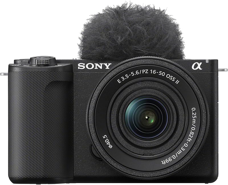 Sony ZV-E10M2 Mirrorless Vlogging Camera 16-50mm, 26MP, 4K 60p, Flip Screen