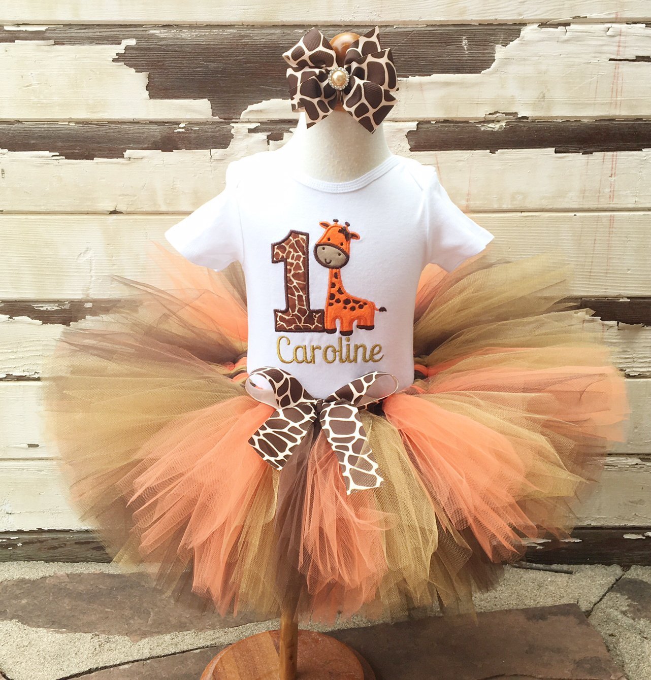baby girl giraffe outfit