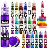 Soap Dye, 20 Colors Skin Safe Soap Colorant Bath Bomb Color Dye for DIY Soap Making Supplies, Bath Bomb, Lotion, Food Grade C