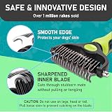 Maxpower Planet Grooming Brush Dual-Sided 9/17 Teeth Dematting Deshedding view 7