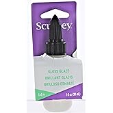 Sculpey&reg; Gloss Glaze, Non Toxic, 1 fl oz. bottle with precise flow twist cap. Will add a glossy finish to your baked polymer oven-bake clay creations!