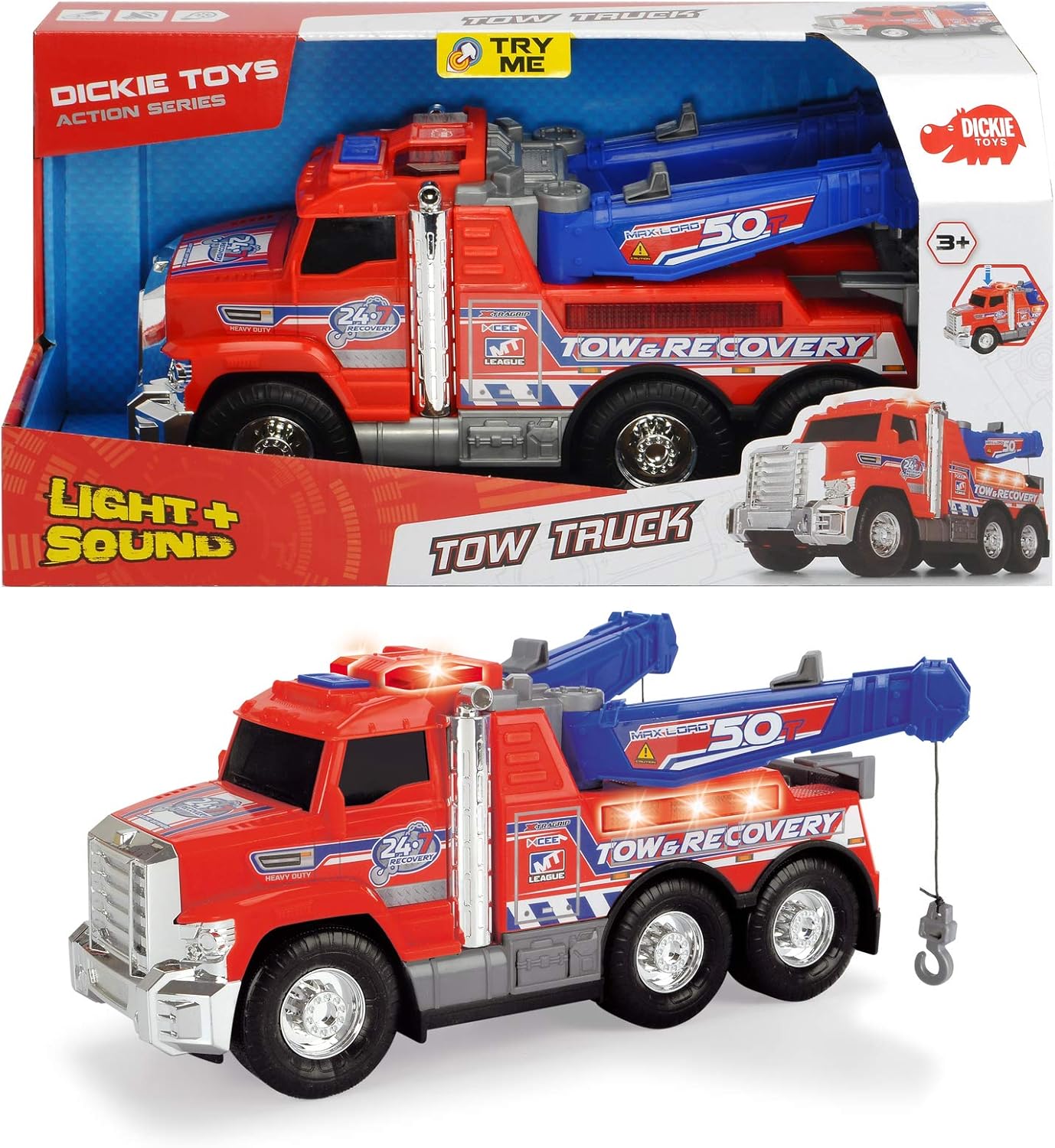 dickie toys tow truck