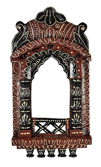 Buy Lal Haveli Indian Handmade Wooden Picture Frames For Wall Decor 16 X 9 Inches Online At Low Prices In India Amazon In