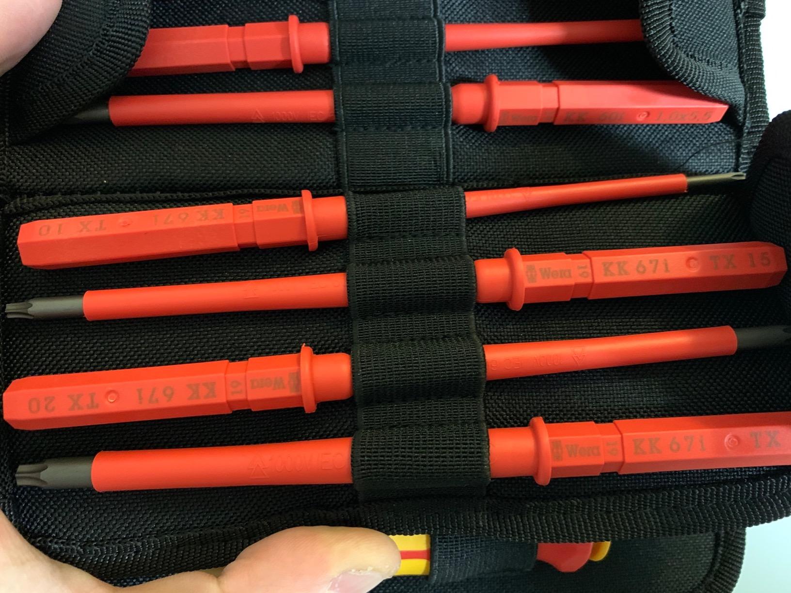 WERA 05059030001 Kraftform Kompakt VDE 17 Universal 1, 17 Pieces photo review