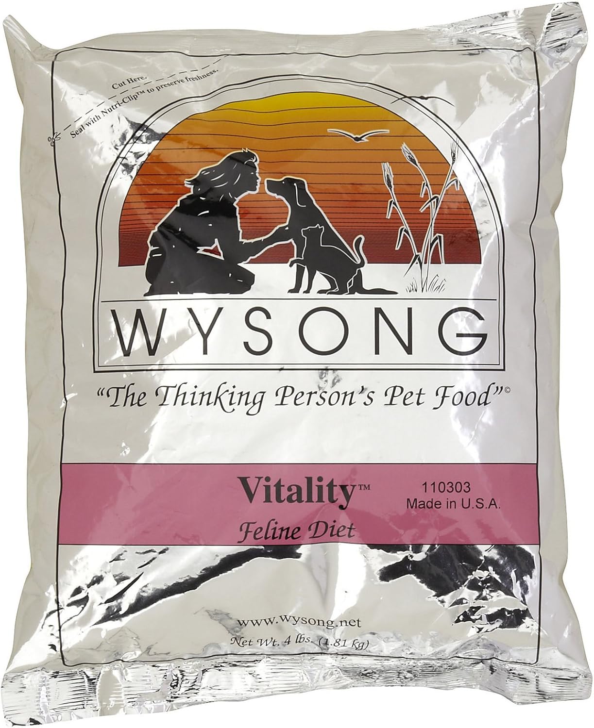 Wysong Vitality Adult Cat Food Case, 16Pound Dry Pet