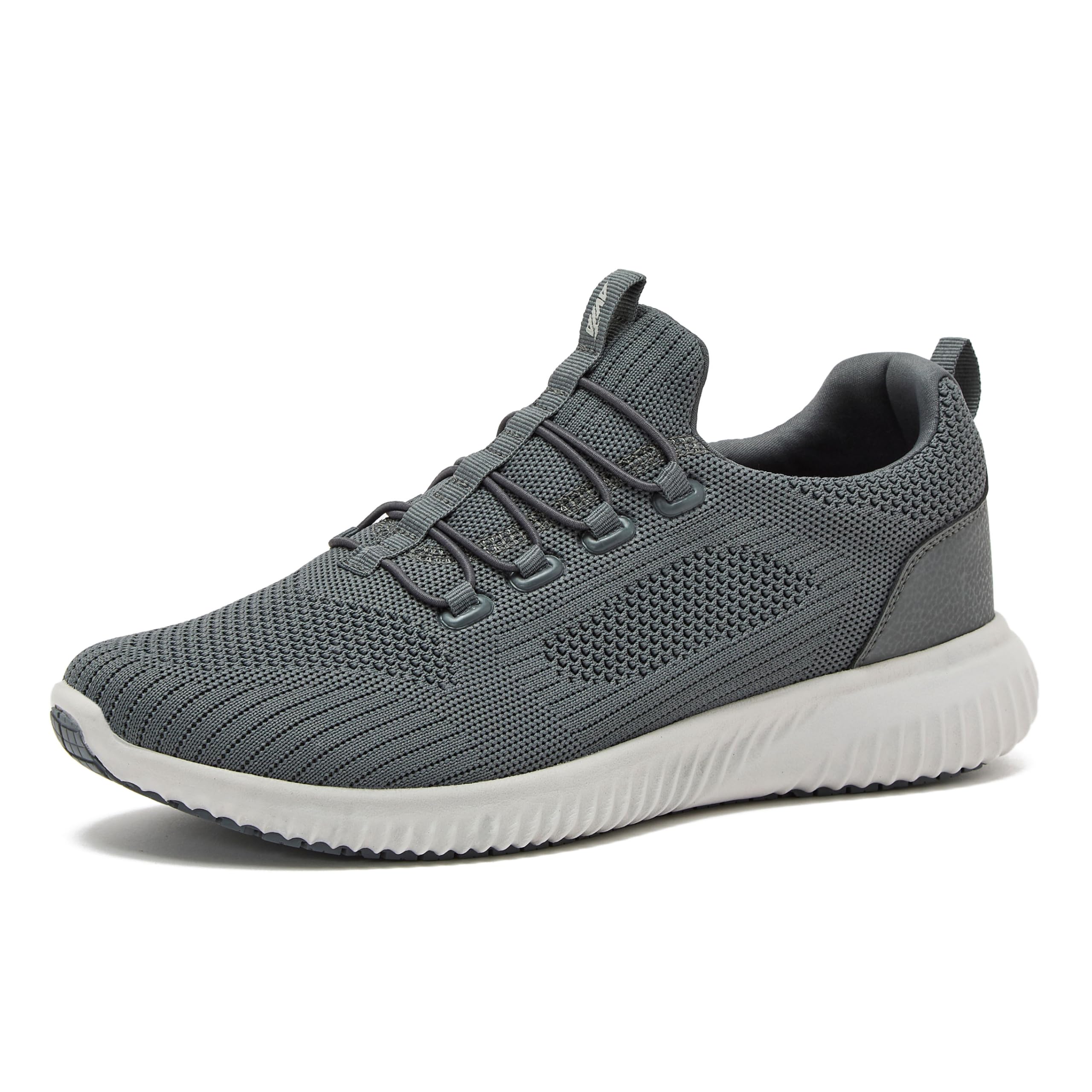 Photo 1 of (8.5) (BAGGED) (USED/FAIR) Avia Anchor SR Mesh Slip On Black Non Slip Shoes for Men, Water Resistant Mens Work Shoes & Restaurant or Food Service Sneakers, Comfortable Slip Resistant Work Shoes Men - Dark Grey, 8.5 Extra Wide