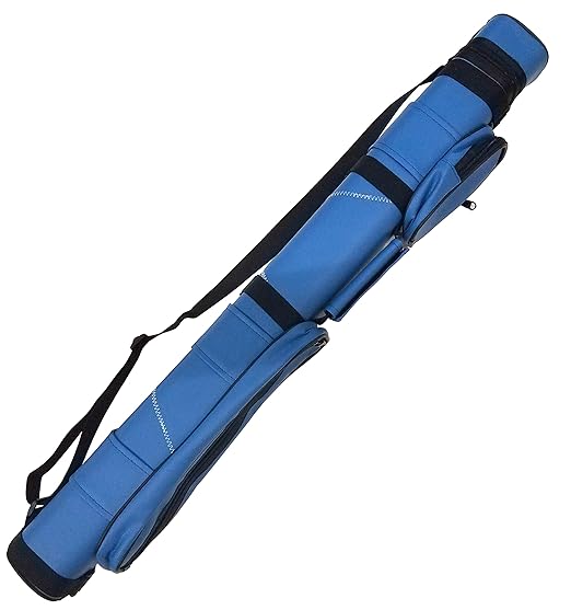 Buy 2x2 Hard Pool Cue Billiard Stick Carrying Case, Blue White Online at Low Prices in India