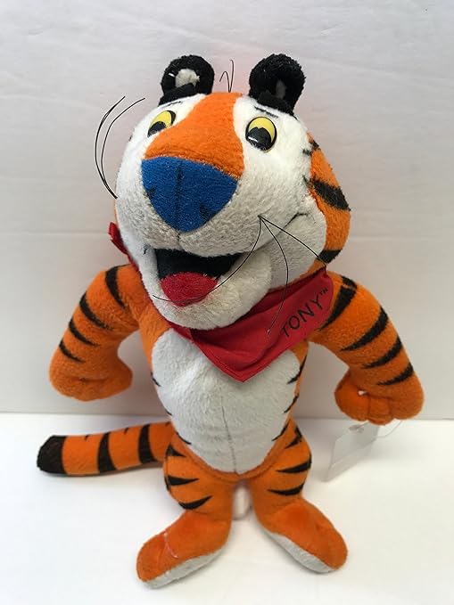 1997 tony the tiger plush toy