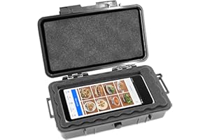 CASEMATIX Hard Case Compatible With Square Handheld Credit Card Machine Point of Sale Card Reader, Waterproof Impact Resistant Travel Case For Portable POS Reader