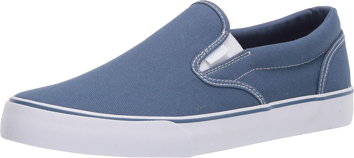 Lugz Men's Clipper 2 Classic Canvas Slip-on Fashion Sneaker: Shoes