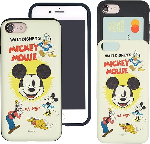 Amazon Com Willbee Compatible With Iphone 8 Plus Iphone 7 Plus Case Dual Layer Card Slide Slot Wallet Bumper Cover Vintage Family