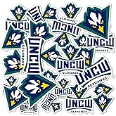 Desert Cactus University of North Carolina Wilmington Sticker Seahawks UNCW Sticker Vinyl Decals Laptop Water Bottle Car Scrapbook Sheet T1 (Type 1-1)
