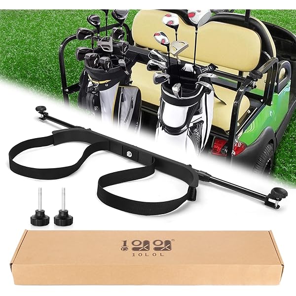 TopGolf Bag Attachment For 1987Up Club Car DS Gas Electric Golf Carts
