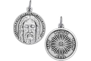 Saint Paul Street Evangelization 10 pack Holy Face Medals Veil Shroud of Jesus - Genuine Made in ITALY