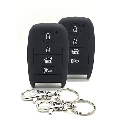 pcs KIA Smart Key Fob Covers with Snap Hooks Set Kuwait Ubuy