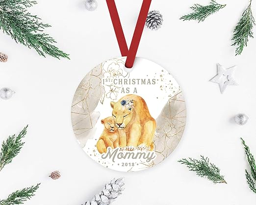 first christmas as a mom ornament