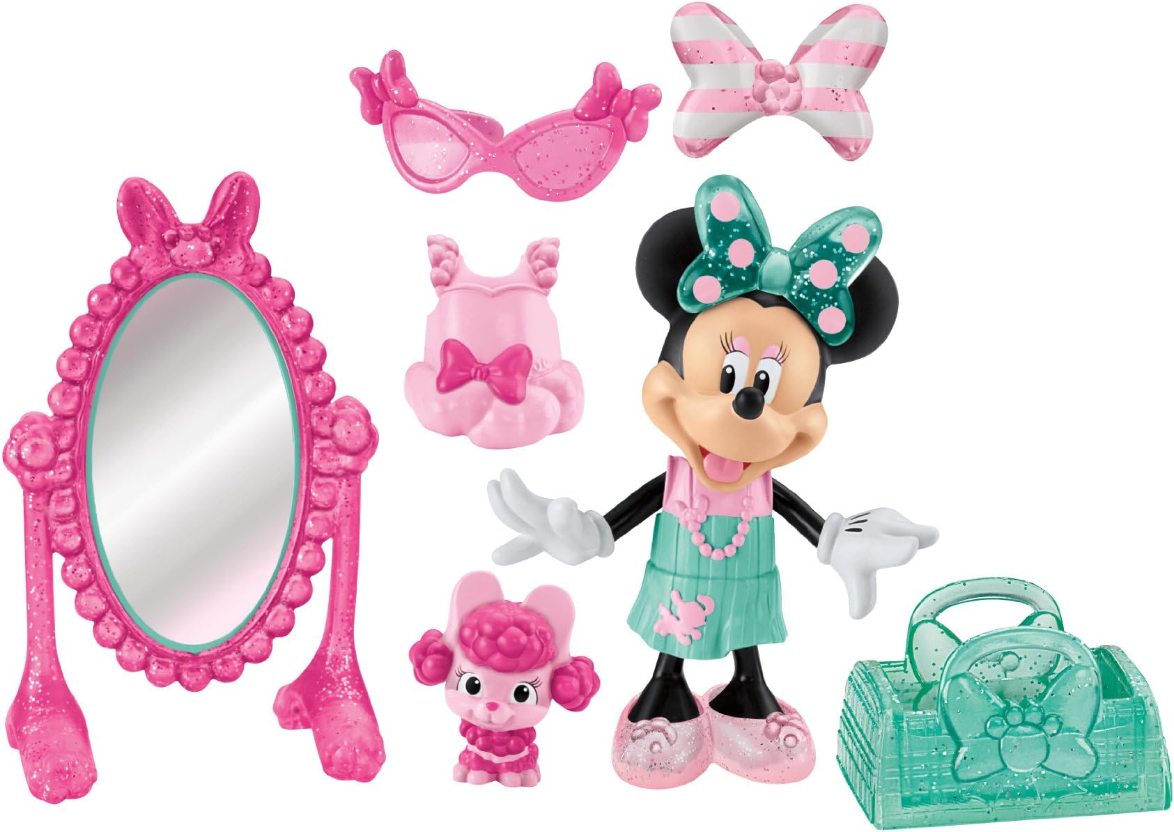Fisher Price Minnie Mouse Bow-tique Posh Poodle Playset