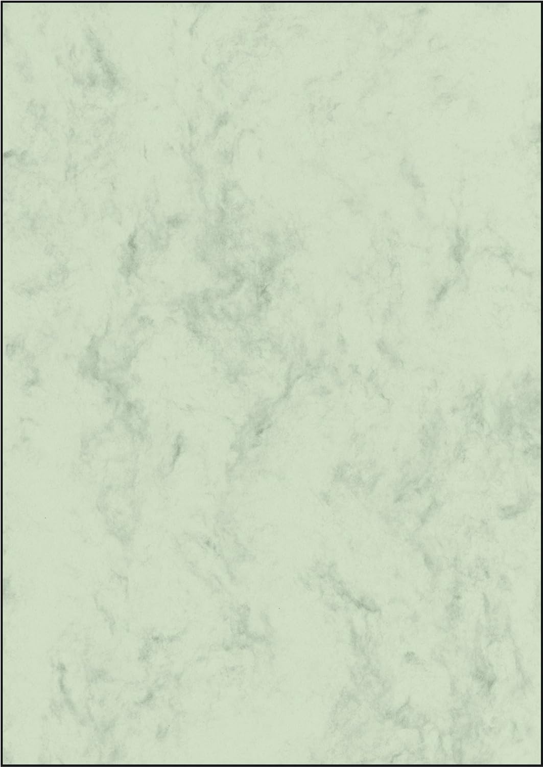 SIGEL DP552 Marbled Writing Paper, A4, 200 gsm double sided, Green, 50 sheets, marble pastel green