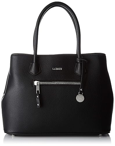 L.CREDI Damen Brooke Schultertasche, 13x27x36 cm