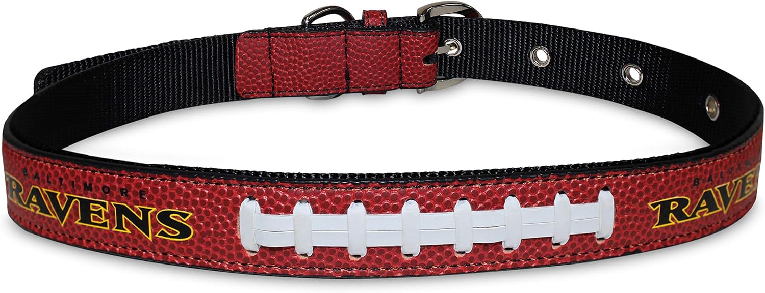 nfl dog collars