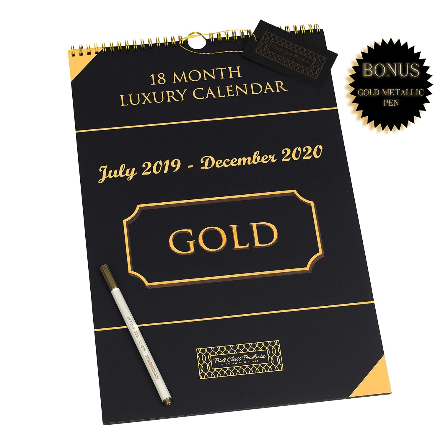 Best Desk Calendar Flip Gold