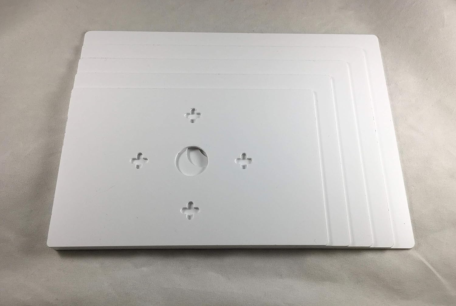 Nest Thermostat Wall Plate Decorative Multiple Sizes E White