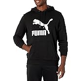 PUMA Mens Classics Logo Hoodie Tr Athletic Outerwear Casual - Black