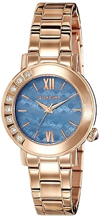 Giordano Analog Blue Dial Womens Watch - 2753-55