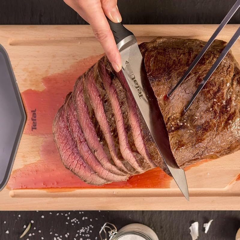 Ice Force - Faca do Chef 20 cm | Aço inoxidável alemão, tecnologia de força de gelo -120°C, lâmina resistente à corrosão, cabo rebitado, corte preciso, seguro e durável