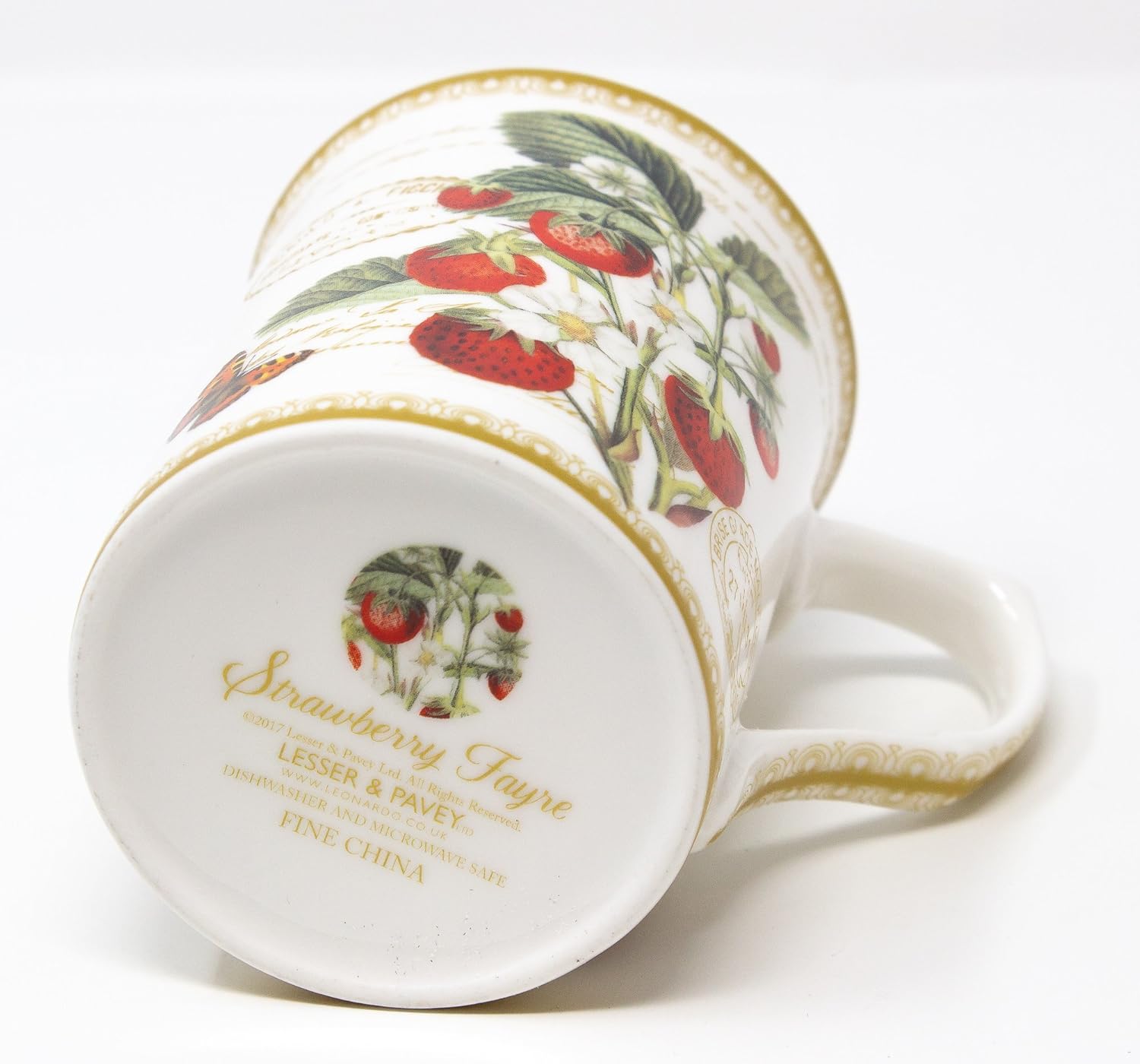 Lesser & Pavey Strawberry Fayre Mugs, Multi-Colour, 12 x 8 x 11 cm, 6 Count (Pack of 1) - Image 5