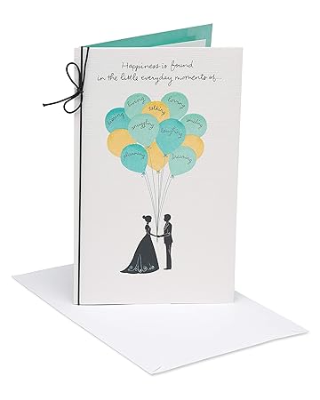 American Greetings Everyday Moments Wedding Card With Foil