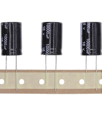 Condensateurs électrolytiques Aluminium 63V 1000µF 16x25 Mm - Lot De 10, Haute Fréquence, Faible ESR
