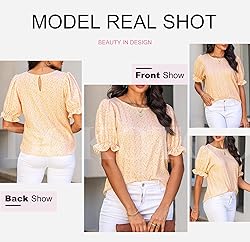 Dokotoo Womens Tops Summer Blouses and Tops Casual