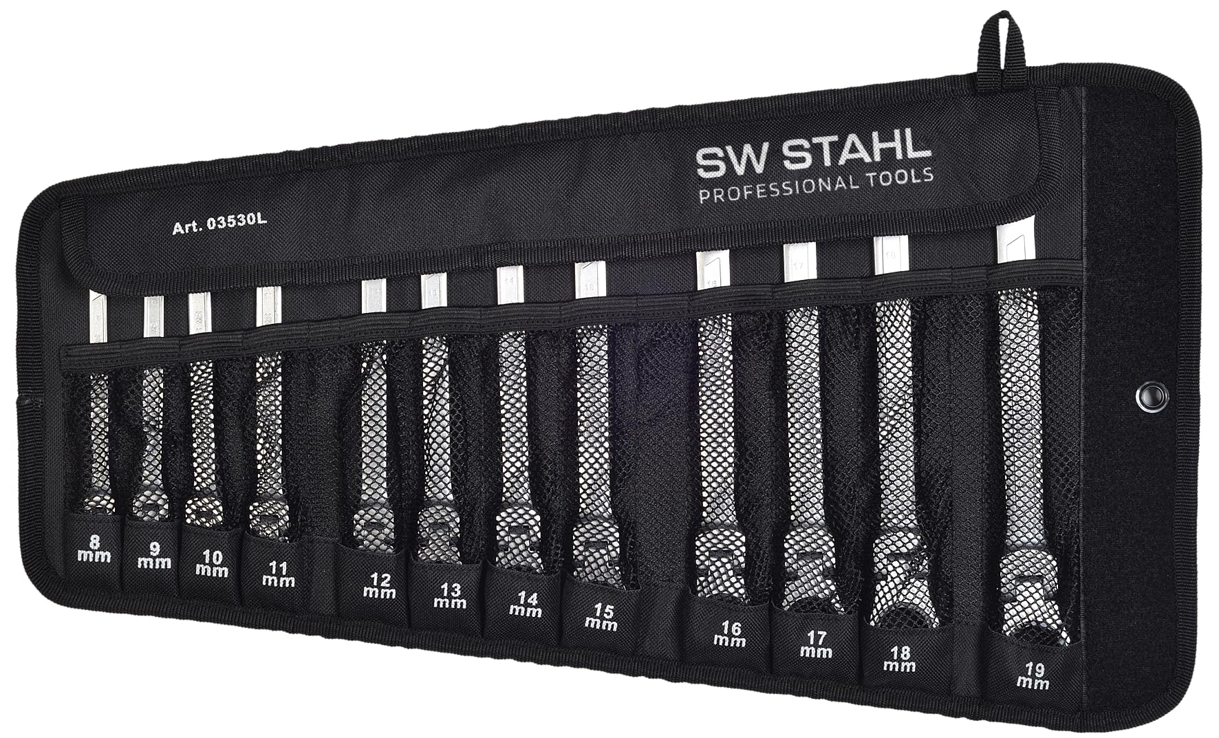 SW-Stahl 03530L Combination Ratchet Spanner Set