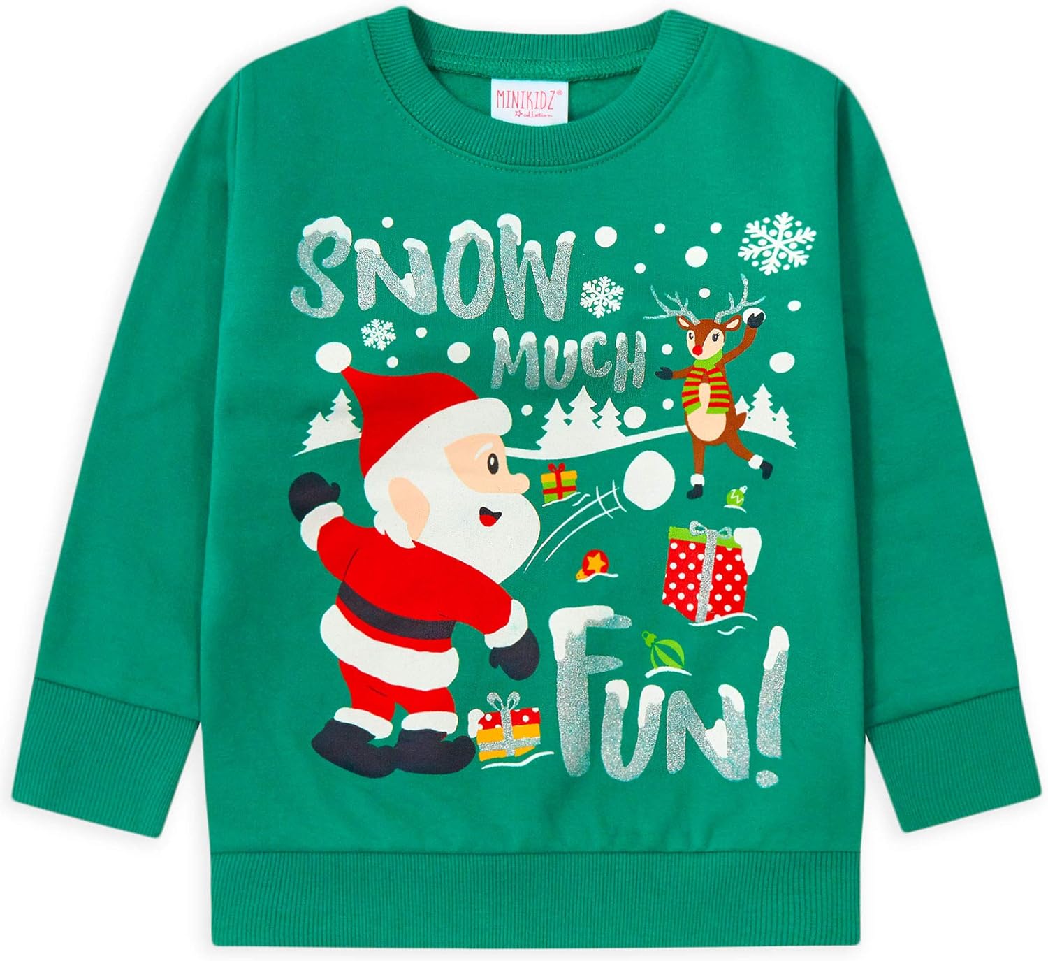 girls xmas sweatshirt