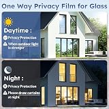 rabbitgoo Heat Reflective Privacy Window Film 44.5x400cm Silver One Way view 7