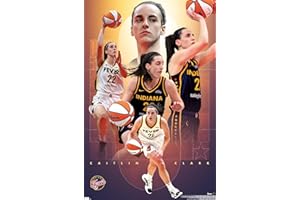 Trends International WNBA Indiana Fever - Caitlin Clark 25 Wall Poster, 34L x 22.4W, Unframed Version