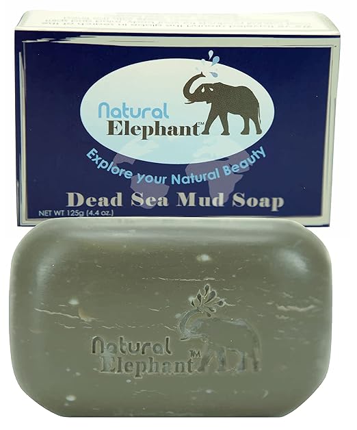 Natural Elephant Dead Sea Mud Soap 4.4 oz (125 g)