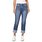Angels Forever Young Womens Signature Straight Crop Jeans