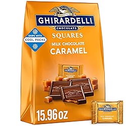 Ghirardelli Milk Chocolate SQUARES with Caramel