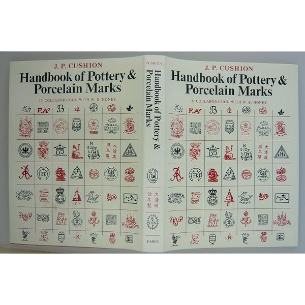 Handbook of Pottery and Porcelain Marks: Cushion, John P., Honey