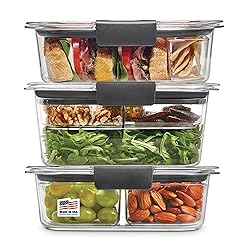 Rubbermaid Brilliance BPA-Free 3 Set Food Storage