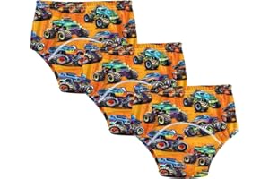 foixnub Cute Animal Baby Cotton Training Pants 3 Pcs Toddler Potty Training Underwear for Little Boys Girls 2-5T