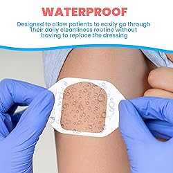 Houseables Waterproof Bandages, Transparent Film
