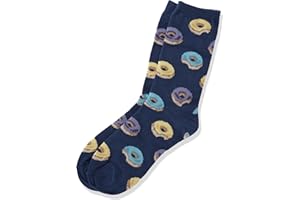 Hot Sox Kids' Fun Food & Drink Crew Socks-1 Pair Pack-Cool & Cute Casual Boys and Girls Gifts